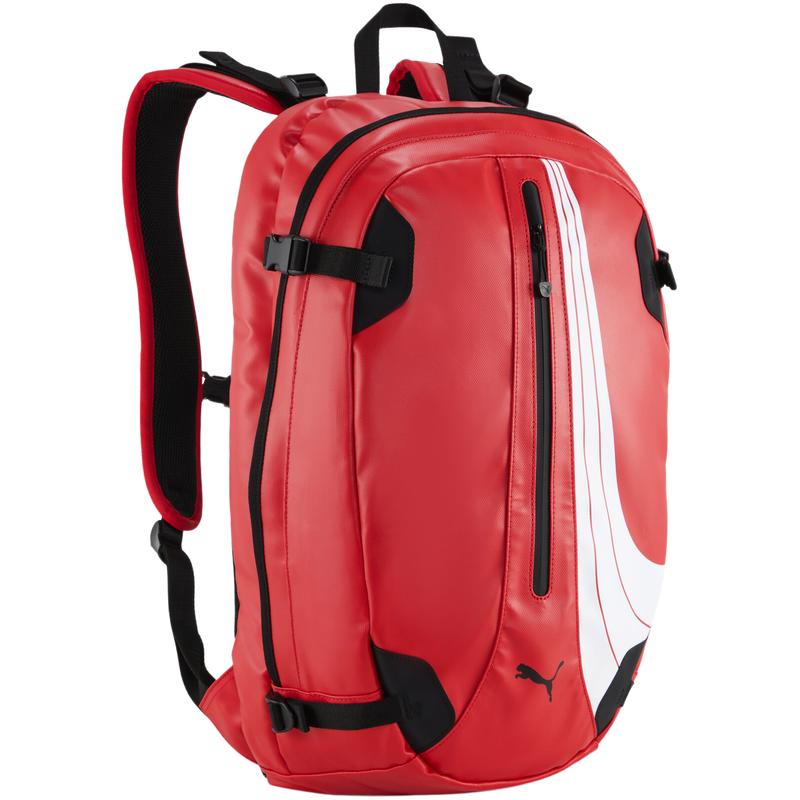 Commuting travel functional red backpack PUMA Puma