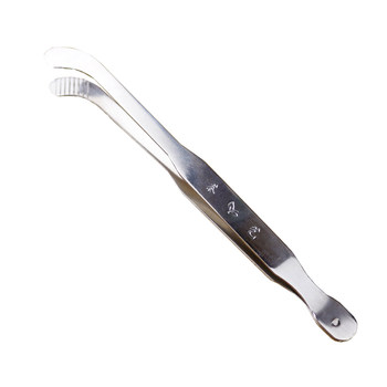 ສະແຕນເລດຊາ clip ໂລຫະ tweezers ຊາ clip