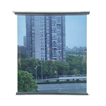 Suction cup hook ອັດຕະໂນມັດ rebound balcony sunshade curtain sunscreen insulation film window sunshade curtain roller blind paste