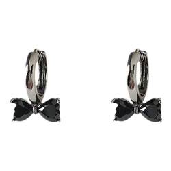 ແບບຊ້ໍາ ~ Lolita zircon bow earrings ສ່ວນບຸກຄົນ ins ຫວານແລະເຢັນ earrings ໂຮງງານຜະລິດ earrings ເຄື່ອງປະດັບສໍາລັບແມ່ຍິງ