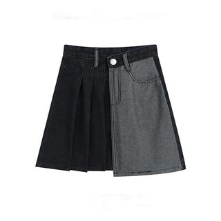 Korean style irregular versatile skirt for women summer