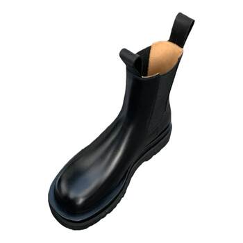 Women's height increasing martin boots for small people