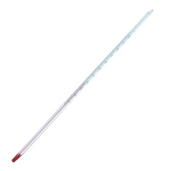 Mercury thermometer, red water thermometer, glass rod thermometer, 0-100 degree thermometer