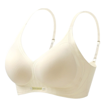 Hengyuanxiang Underwear Womens Small Breast Gathering and Enlargement No Wires Seamless Bra to Shrink Secondary Breasts and Prevent Sagging Three-dimensional Cup Bra