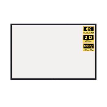 4k hd punch-free simple curtain