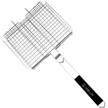 Multi-functional three-dimensional grilling net forest people barbecue net clip