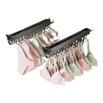 Trouser rack wardrobe built-in telescopic slide multi-functional suspender underwear hanging pants household hook storage artifact