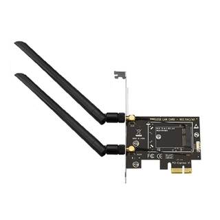 Desktop wifi dual band nvme adapter board