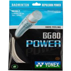 YONEX Yonex badminton string yy badminton racket string ປະເພດ elastic ສູງ BG-80P ທົນທານຕໍ່ກັບປອນສູງ bg80p