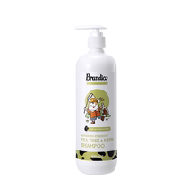 Brandico Cat Bathing with Pet Mouth Deodoring Neem Shampoo Removal Defense and Cleaning