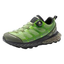 Rock Brothers Knob Sports Shoes Outdoor Trail Running Shoes Hiking Shoes Non-Slip Casual Breathable Camping Shoes for Men