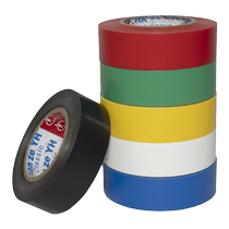 PVC color electrical tape industrial household electrical environmentally friendly flame retardant insulating high temperature resistant waterproof electrical tape any width 20Y long