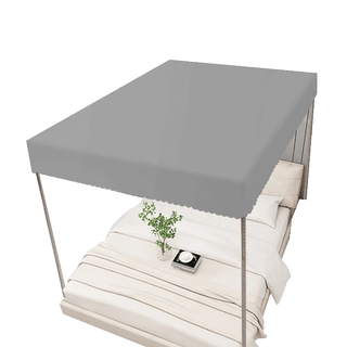 床顶防尘罩卧室床帘顶布家用蚊帐遮光挡风防灰尘盖布单双人床帘罩