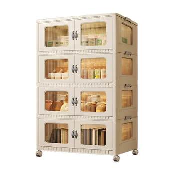 Jiabangshou household folding storage living room storage cabinet