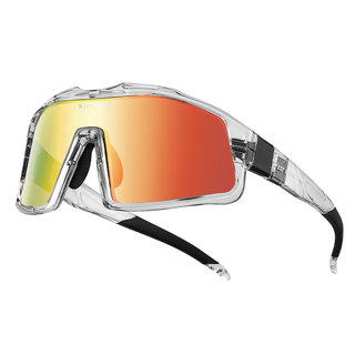 西骑者炫彩偏光眼镜公路车骑行防紫外线镜片山地车防风眼镜装备