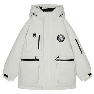 Champion women's warm hooded down jacket