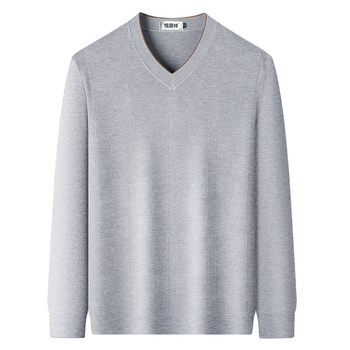 Hengyuanxiang autumn thin men's v-neck sweater Hengyuanxiang autumn thin men's v-neck sweater