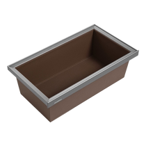 HIGOLD Wardrobe pull basket leather basket push-pull wardrobe clothing storage box home cloakroom hardware accessories