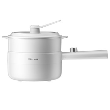 Bear 0 fluoro enamel non-stick small electric cooking pot
