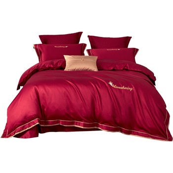 Marriage six-piece set of luolai bedding