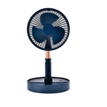 Qisu Outdoor Camping Portable Telescopic Fan Extra Long Life Office Dormitory Rechargeable Electric Fan