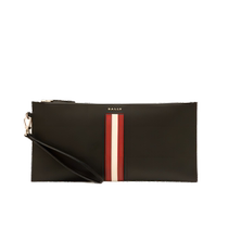 (Self-operated) Second-hand Bally 99 new mens black leather clutch bag