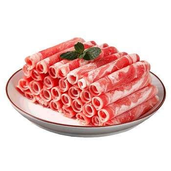 Lamb and mutton rolls, fresh mutton slices, lamb and mutton rolls, hot pot ingredients, fat lamb rolls, mutton and beef rolls, fat beef slices