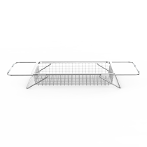 Rich 100 Nana 304 stainless steel drain basket sink pool dishwashing preparation telescopic filter drain water shelf