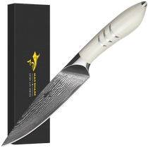 Great Shark Germany Imports Damascus Boutique Water Fruit Knife Home Stainless Steel Cut Meat Small Knife Sharpened Melon 1751