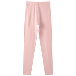 Fenton pure cotton long johns for women, thin cotton wool pants for ininner wear, breathable pants ອົບອຸ່ນ, ນັກສຶກສາຂະຫນາດໃຫຍ່, ສີແຂງບາງ.