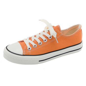 Renben canvas shoes for women 2024 spring trendy shoes Hong Kong style Korean version ulzzang versatile students classic sneakers