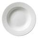 6.9 two! High-end ceramic white straw hat plate