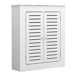 Floor heating water distributor shielding cabinet radiator decorative box