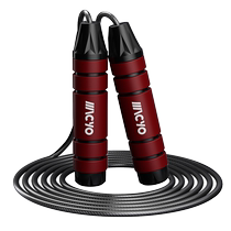 MACYO steel wire skipping rope for high school entrance examination special student rope for men and women fitness negative gravity weight loss fat burning racing skipping rope