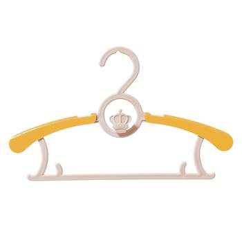 Manxi baby clothes hanger children's telescopic clothes hanger baby special newborn model multi-functional non-slip seamless clothes drying rack