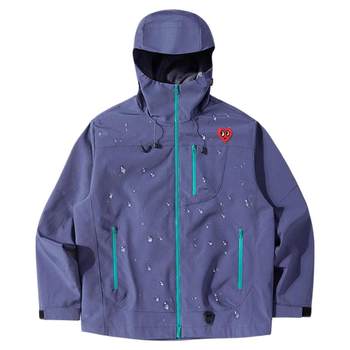Charles peach heart windproof waterproof jacket men's style