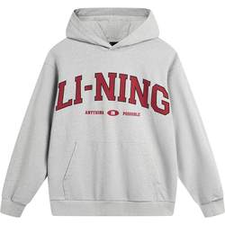 Li Ning Sweiries Women's Spring New American Retro Hoods Student Kiler Couples Couples Connected Sports Top Men
