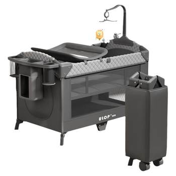 Youlebo crib foldable multi-function play bed