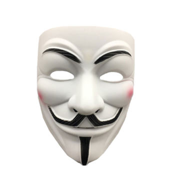 V for vendetta mask halloween cos masquerade party script killing funny props super handsome full face man