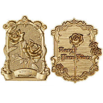 Xixiyu fire paint rose print style seal retro