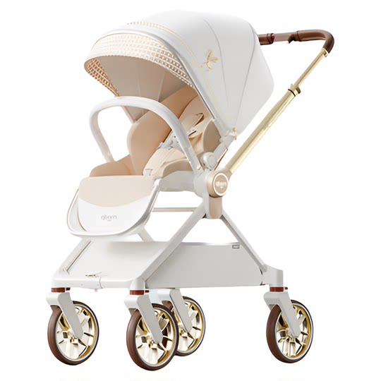 Qborn newborn high view stroller