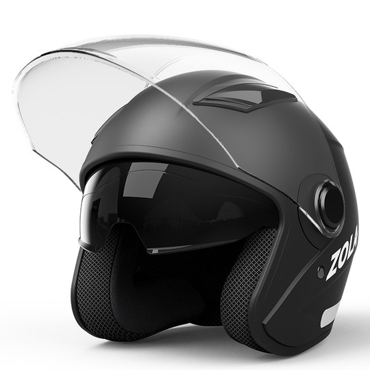 3C certified autumn and winter warm electric vehicle helmet for men and women