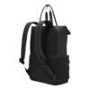 Skechers backpack, same style for men and women, black commuter bag, portable notebook, large capacity computer bag, student school bag