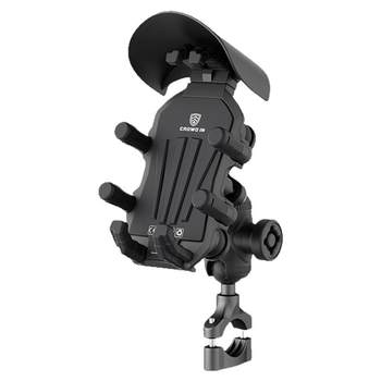 Motorcycle mobile phone navigation shock absorber bracket