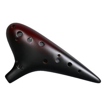 Ocarina ນັກຮຽນໂຮງຮຽນປະຖົມ 12 ຮູມືອາຊີບ alto AC-tuned ສິບສອງຮູເຊລາມິກມື painted ເຄື່ອງມືເລີ່ມຕົ້ນການສູບຢາ