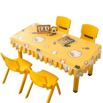 Kindergarten table cloth waterproof oil-proof desk mat Kindergarten table cloth waterproof oil-proof desk mat
