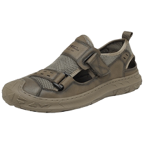 Bull Shijiao sandals men summer driver special driving high-end brand sports anti-smooth anti-smell stream watershoes