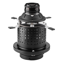 第二代OT1pro影视光学聚光筒LED摄影灯闪光灯投影聚光镜艺术摄影光效摄影LED太阳灯造型插片束光筒