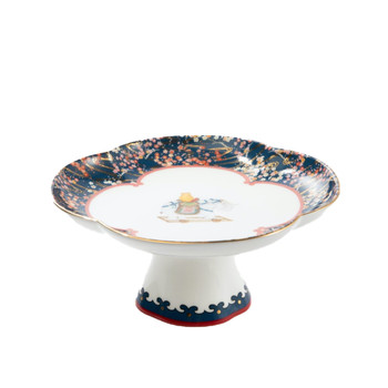 Beasts taiping you elephant begonia high foot plate birthday gift