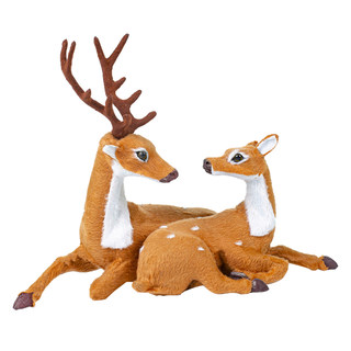 Weihnachtsdekorationen weihnachtshirsch simulierte hirschornamente